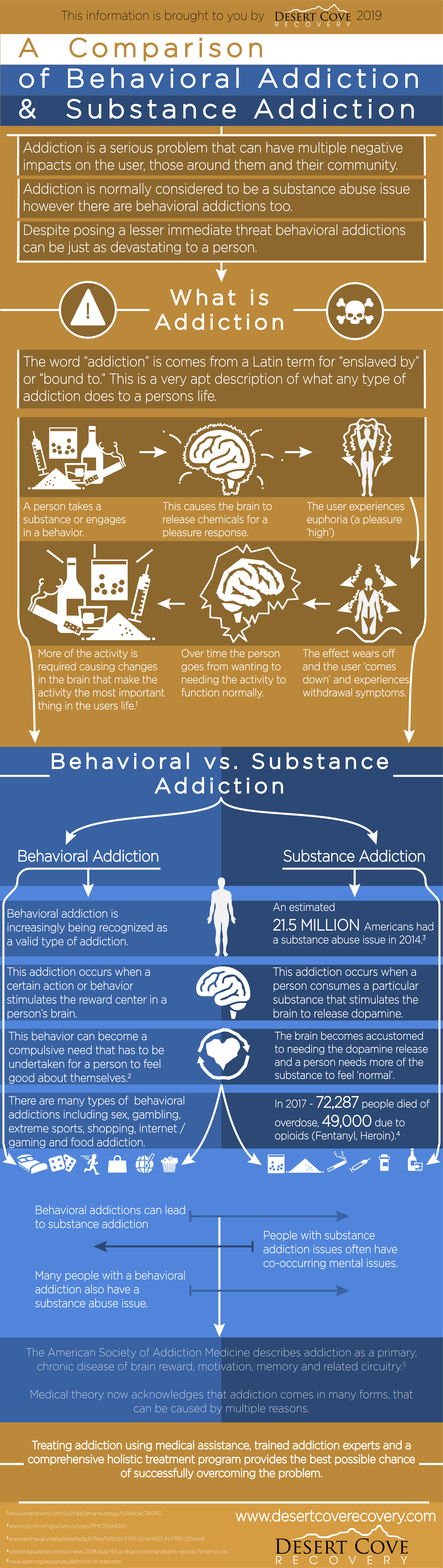 A Comparison of Behavioral Addiction and Substance Addiction