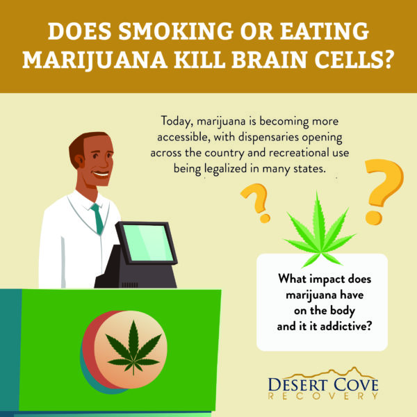 Does Smoking or Eating Marijuana Kill Brain Cells - A Scottsdale Rehab Center Responds 