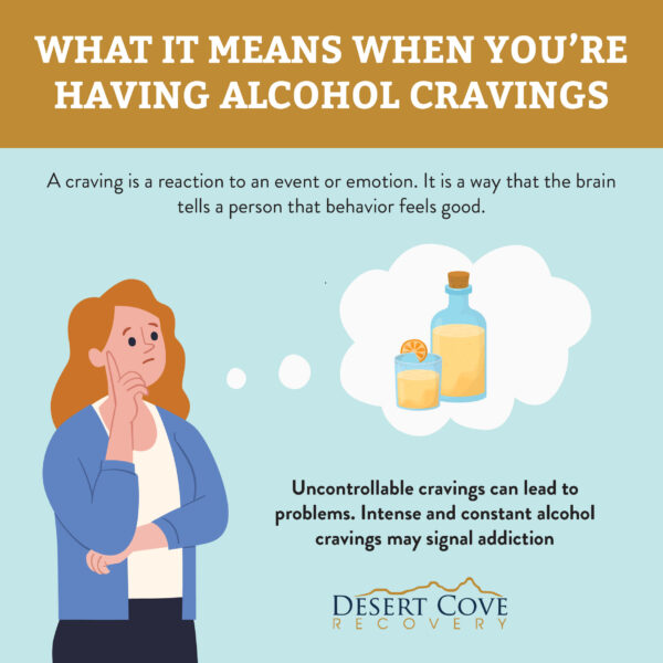 What does it mean when I'm craving alcohol?