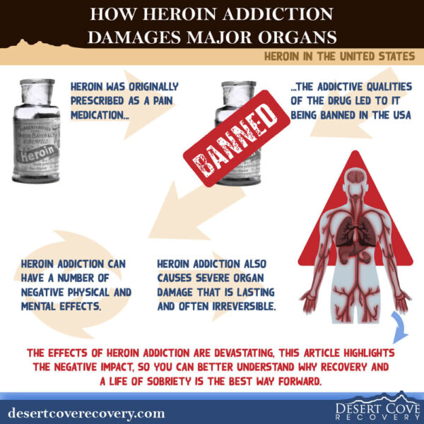 Heroin in the US - How Heroin Addiction Damages Major Organs