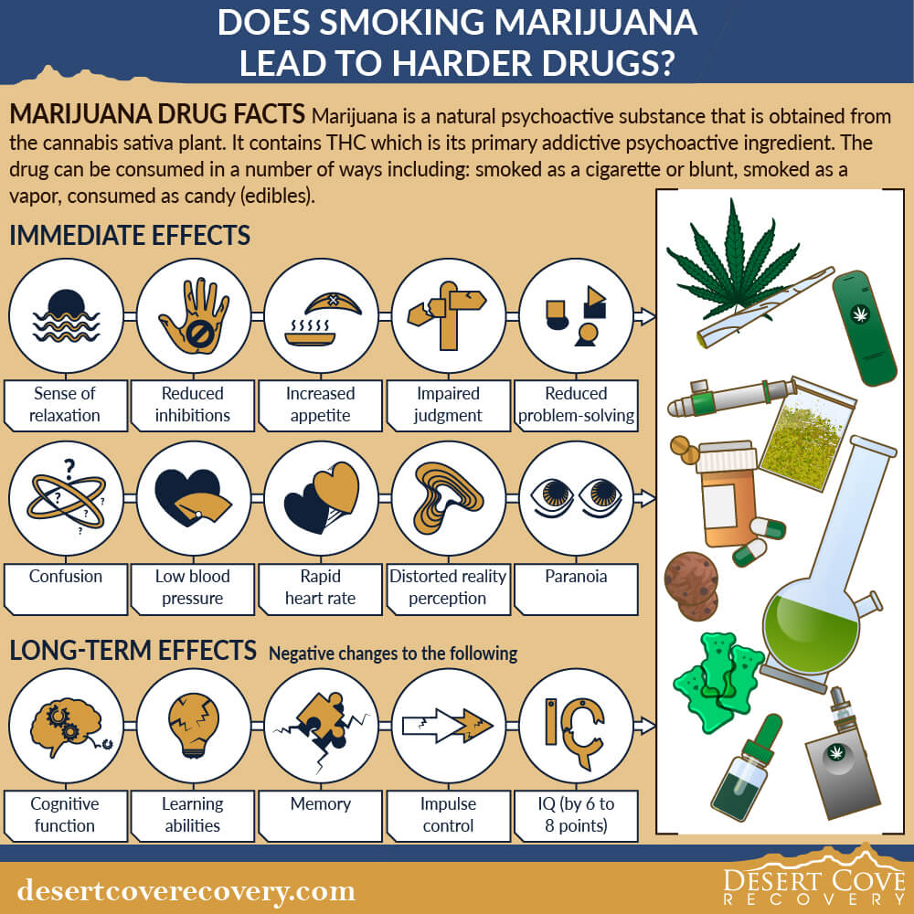 Does Smoking Marijuana Lead to Harder Drugs Drug Treatment Arizona Weighs In 2